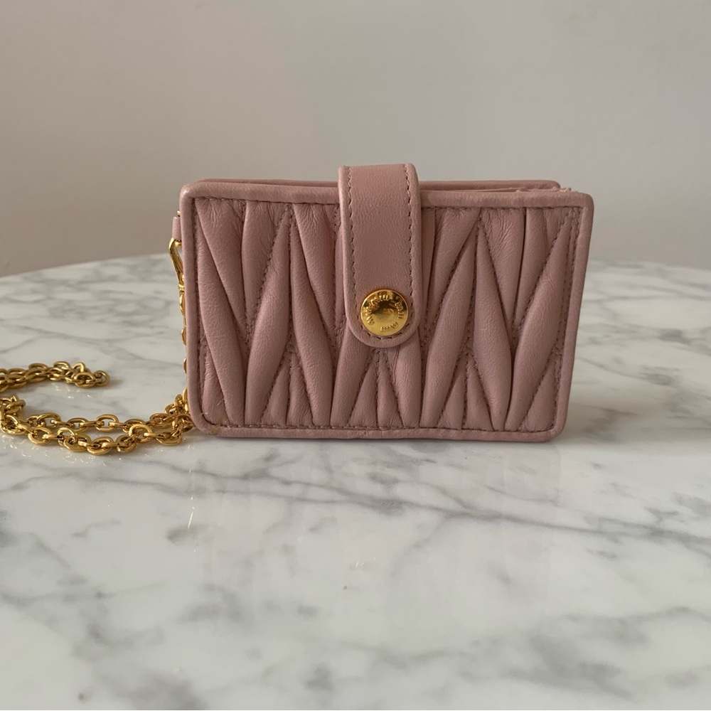 Miu Miu Card Holder New Without Tags - image 1